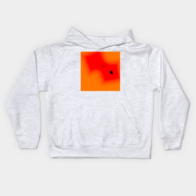 red yellow orange abstract texture Kids Hoodie by Artistic_st